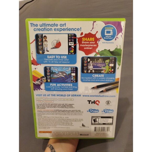 UDraw Studio Instant Artist Microsoft Xbox 360 - Picture 2 of 4